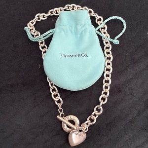 Tiffany toggle necklaces 16”